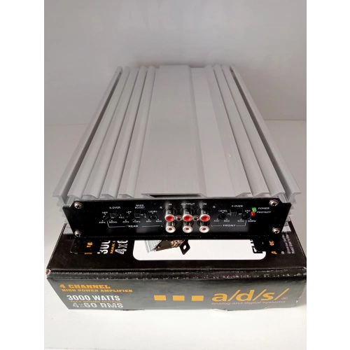 Ads Amfi - 3000w 4 Kanallı Ses ve Bass Anfisi