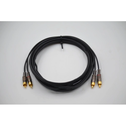 Amfi Rca Kablosu – 3 Metre - El Yapımı %100 Bakır – Anfi Rca Ses Kablosu - 3 Metre