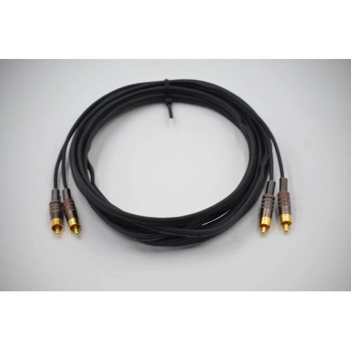 Amfi Rca Kablosu – 5 Metre - El Yapımı %100 Bakır – Anfi Rca Ses Kablosu - 5 Metre