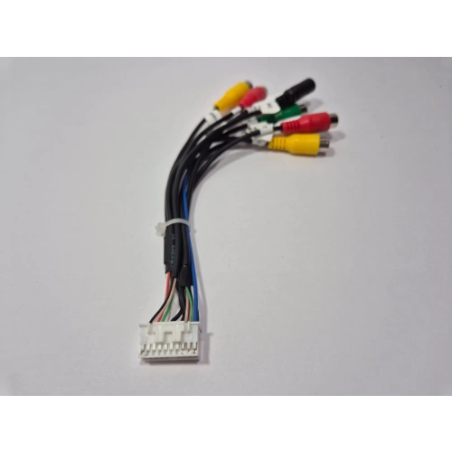 Android Teyp Amfi Soketi - Android Multimedya Teypler İçin Mikrofonlu Anfi Soketi - Android Oem Double Teyp Amfi Bağlantı Kablosu