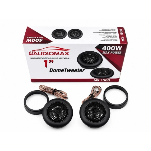 Audiomax Tweeter 5cm - 400w Tiz - Audiomax 5cm Kapı ve Direk Tweeter