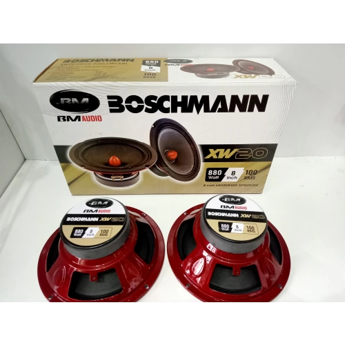 Boschmann 20cm Midrange - 800w 100RMS Kurşun Göbek Midrange Hoparlör 20cm