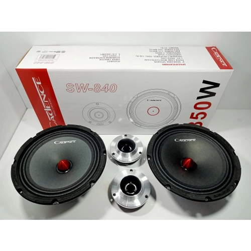 Cadence 20cm Midrange + 10cm Dome Tweeter – Cadence SW-840