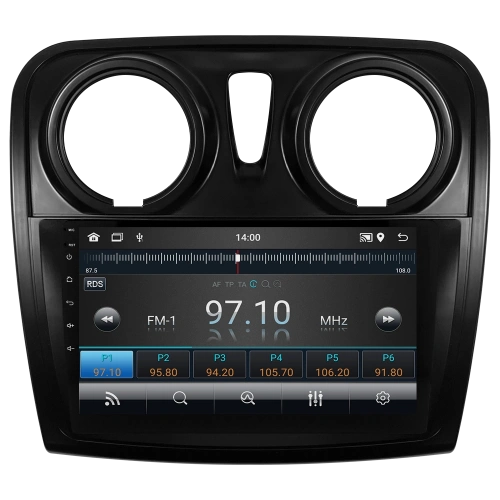 Dacia Sandero Android Teyp – Dacia Sandero ( 2013 - 2017 ) Oem Android Multimedya – Dacia Sandero Android Double Teyp