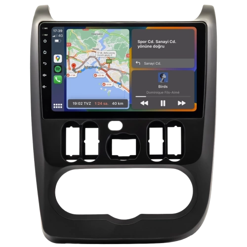 Dacia Duster Teyp – Dacia Duster ( 2010 - 2013 ) Oem Android Multimedya – Dacia Duster Android Double Teyp