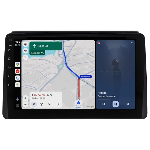 Dacia Duster Teyp – Dacia Duster ( 2015 - 2017 ) Oem Android Multimedya – Dacia Duster Android Double Teyp