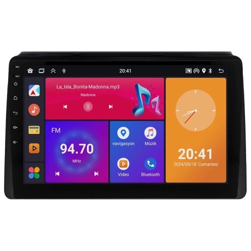 Dacia Duster Teyp – Dacia Duster ( 2015 - 2017 ) Oem Android Multimedya – Dacia Duster Android Double Teyp