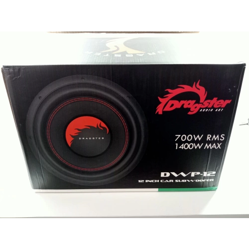 Dragster 30cm Bass – 1400w 700RMS 2 + 2 Ohm Dragster Çift Bobin Subwoofer