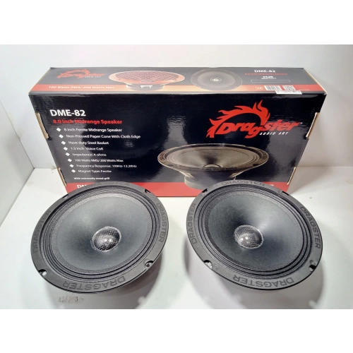 Dragster Midrange – Dragster 20cm Midrange Hoparlör – Dragster DME-82 200w 100RMS Midrange