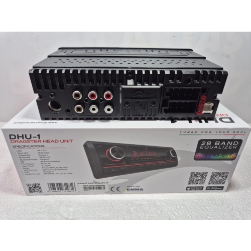 Dragster Teyp – Dragster DHU-1 4x60w – 6 Kanal 3 Amfi Çıkışlı Tesisat Teybi