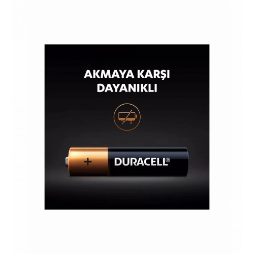 DURACELL İnce Kalem Pil AAA - DURACELL LR3/MN2400 1.5 Volt Alkalin AAA 2LI İnce Kalem Pil