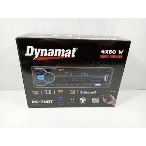 Dynamat Oto Teyp - DSP , 3 Amfi Çıkışlı , Bluetoothlu USB Aux ve Radyo Çalar