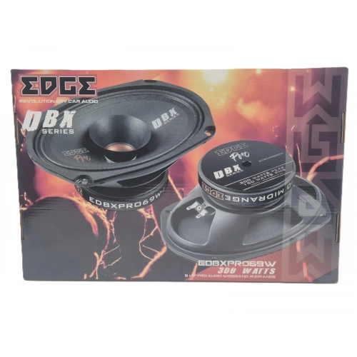 Edge Pro Oval Midrange - EDGE EDBXPRO69W 300W 150RMS Oval Midrange - Edge Pro Kayık Midrange Hoparlör