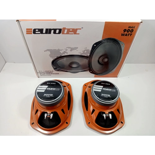 Eurotec Oval Midrange – Eurotec 900w Kayık Midrange Hoparlör