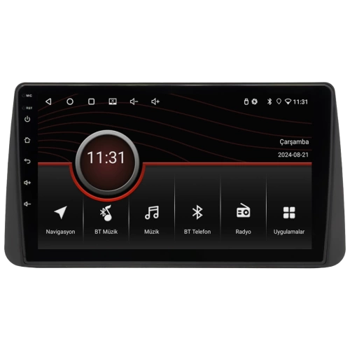 Fiat Egea Teyp – Fiat Egea ( 2015 - 2025 ) Oem Android Multimedya – Fiat Egea Torpido Üstü Android Double Teyp