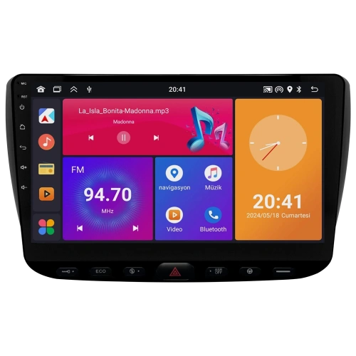 Fiat Punto Android Teyp – Fiat Punto( 2012 - 2018 ) Oem Android Multimedya – Fiat Punto Android Double Teyp