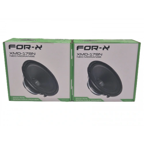 For-x 20cm Midrange - For-x XMD-178N 500W 250RMS 20cm Neo Midrange - Profesyonel Neo Midrange Hoparlör
