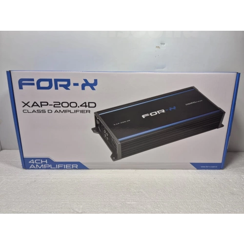 For-x Amfi – 4 x 200 RMS Ses ve Bass Amfisi – For-x XAP-200.4D Oto Anfi