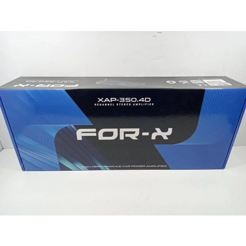 For-x Amfi – 4 x 350 RMS Ses ve Bass Amfisi – For-x XAP-350.4D Oto Anfi