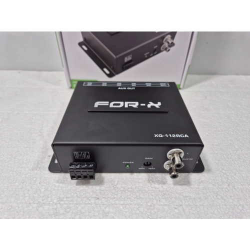 For-x Amfi Çıkışı Çoğaltıcı - For-x XQ-112RCA - 2 Amfi Çıkışlı Teybi 12 Amfi Çıkışlı Yapma