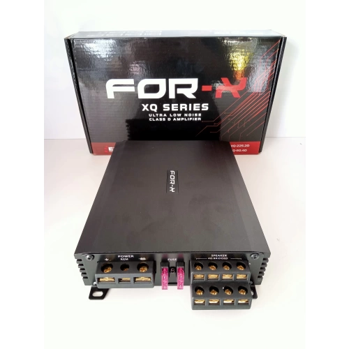 For-x Amfi - For-x XQ-225.4D 4 Kanal Ses ve Bass Anfisi