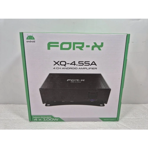 For-x Android Amfi - For-x XQ-4.55A Android Amfi - Amfi Tesisatı Gerekmeyen Android Teybe Ses Güçlendirici Amfi