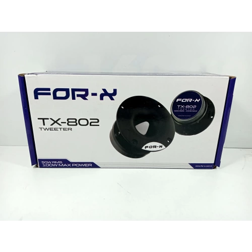 For-x Dome Tweeter - 100w 50RMS Tiz - For-x TX-802 10cm Dome Tweeter