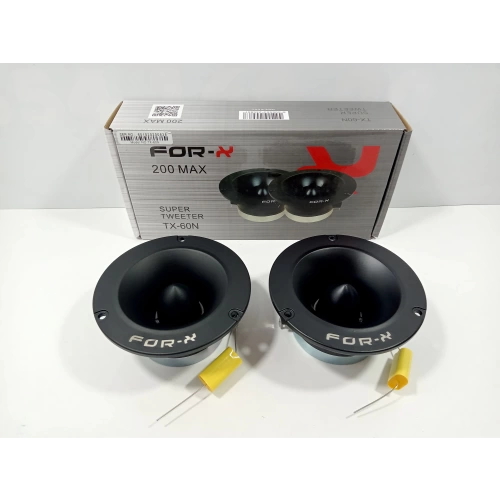 For-x Dome Tweeter - 200w 100RMS Tiz - For-x TX-60N 10cm Dome Tweeter