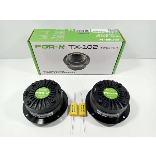 For-x Dome Tweeter 8cm – 100w 50RMS For-x TX-102 8cm Dome Tiz