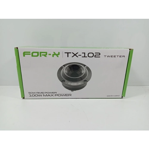 For-x Dome Tweeter 8cm – 100w 50RMS For-x TX-102 8cm Dome Tiz