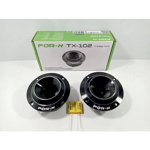 For-x Dome Tweeter 8cm – 100w 50RMS For-x TX-102 8cm Dome Tiz