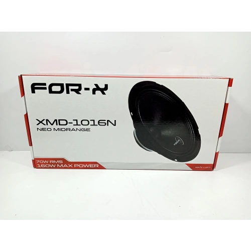 For-x Midrange 16cm – For-x XMD-1016N 160w 70RMS 16cm Midrange Hoparlör