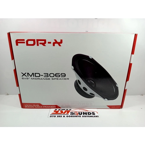 For-x Oval Midrange – For-x 300w 150Rms Midrange Hoparlör – For-x XMD-3069 Prof Midrange