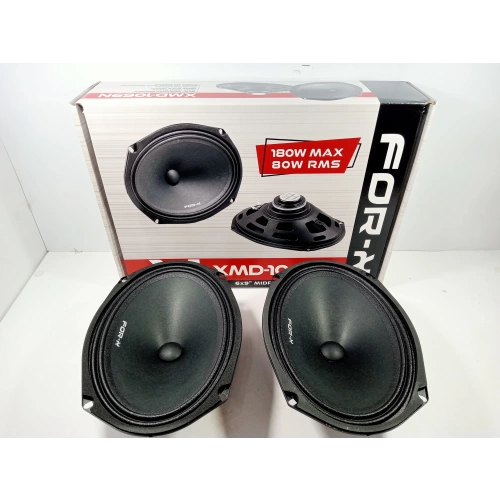 For-x Oval Midrange – For-x XMD-1069N 180w 80RMS Neo Kayık Midrange Hoparlör