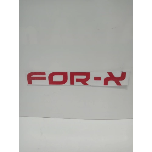 For-x Sticker - For-x Araba Camı Sticker - 3cm x 20cm - For-x Arma Sticker