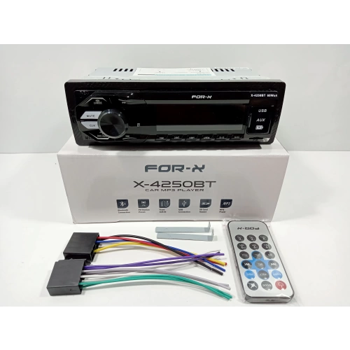 For-x Teyp – For-x X-4250BT 4x60w - USB , Aux ve Radyo Çalar - Bluetoothlu Oto Teyp