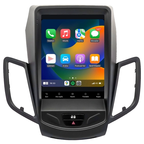 Ford Fiesta Android Tesla Multimedya – Ford Fiesta ( 2009 - 2019 ) Oem Android Teyp – Ford Fiesta Android Double Teyp