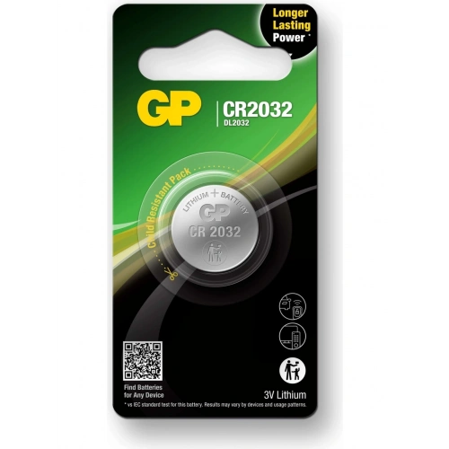 GP CR2032 3 VOLT LİTYUM PARA PİL * GPCR2032-2CPU5 Düğme Pil