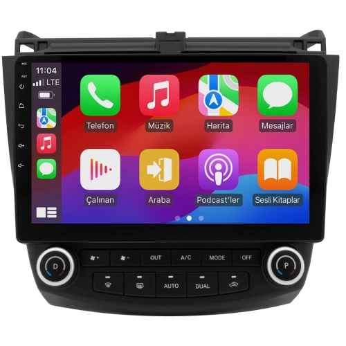 Honda Accord Android Teyp – Honda Accord ( 2003 - 2008 ) Oem Android Multimedya – Honda Accord Android Double Teyp