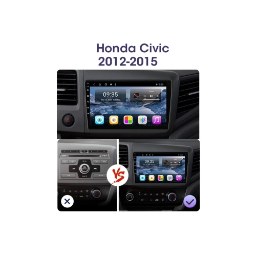 Honda Cıvıc FB7 Teyp – Honda FB7 Oem Android Multimedya – Honda CIVIC FB7 Android Double Teyp