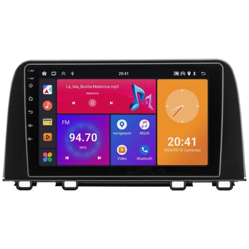 Honda CRV Android Teyp – Honda CRV ( 2018 - 2022 ) Oem Android Multimedya – Honda CRV Android Double Teyp