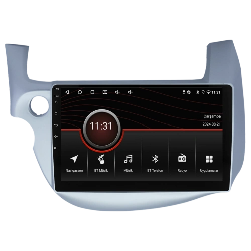 Honda Jazz Android Teyp – Honda Jazz ( 2008 - 2014 ) Oem Android Multimedya – Honda Jazz Android Double Teyp