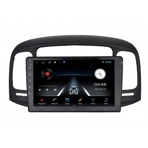 Hyundai Accent Android Teyp – Hyundai Accent ( 2009+ ) Oem Android Multimedya – Hyundai Accent Android Double Teyp