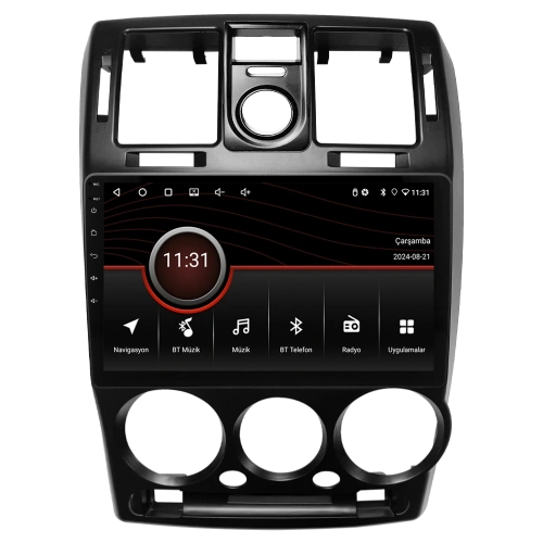 Hyundai Getz Android Teyp – Hyundai Getz ( 2002 - 2011 ) Oem Android Multimedya – Hyundai Getz Android Double Teyp