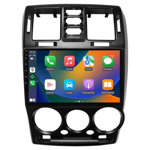 Hyundai Getz Android Teyp – Hyundai Getz ( 2002 - 2011 ) Oem Android Multimedya – Hyundai Getz Android Double Teyp
