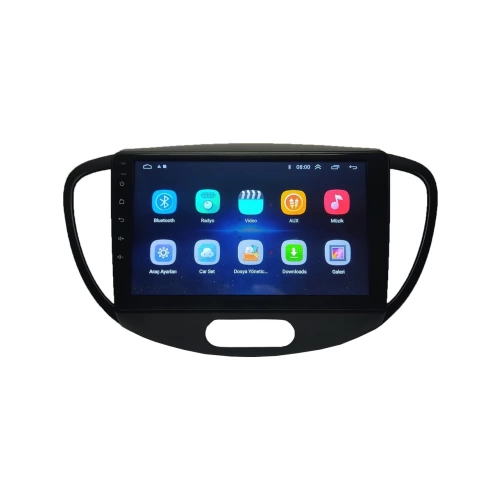 Hyundai İ10 Android Teyp – Hyundai i10 ( 2010 - 2013 ) Oem Android Multimedya – Hyundai İ10 Android Double Teyp