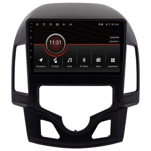 Hyundai İ30 A/C Android Teyp – Hyundai İ30 ( 2009 - 2012 ) Oem Android Multimedya – Hyundai İ30 A/C Android Double Teyp