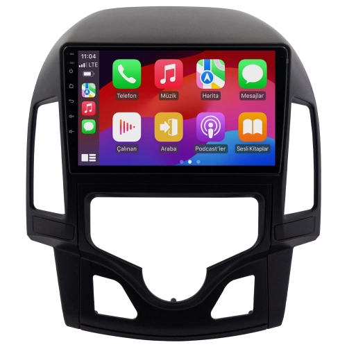 Hyundai İ30 A/C Android Teyp – Hyundai İ30 ( 2009 - 2012 ) Oem Android Multimedya – Hyundai İ30 A/C Android Double Teyp