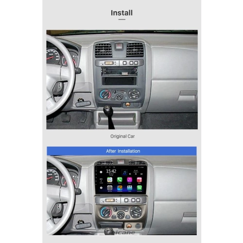 ISUZU DMAX Android Teyp – ISUZU DMAX ( 2001 - 2005 ) Oem Android Multimedya – ISUZU DMAX Android Double Teyp