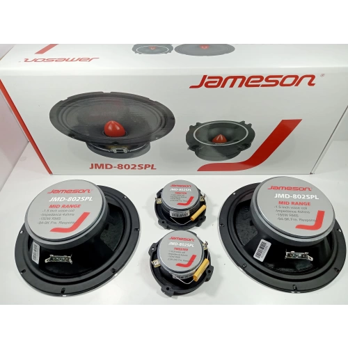 Jameson 20cm Midrange + 10cm Dome Tweeter – Jameson SPL Mid Takımı